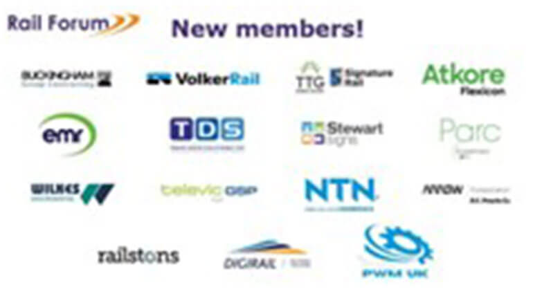 We are a new member of the Rail Forum